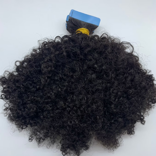 Exotic Kinky Curly Tape-In Extension