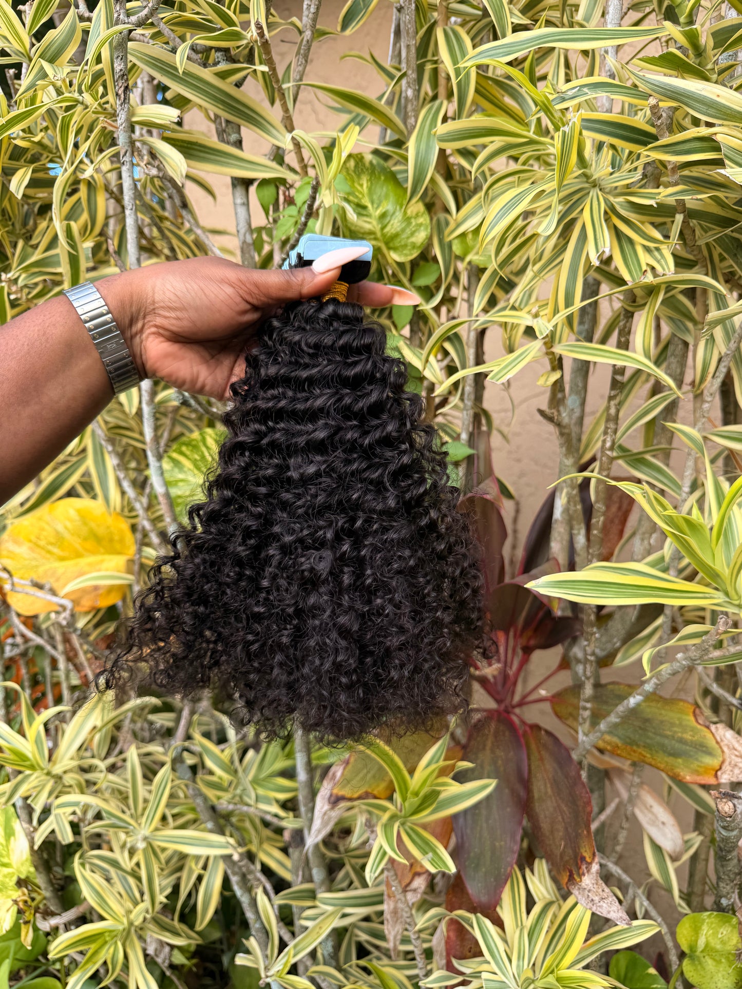 Exotic Kinky Curly Tape-In Extension
