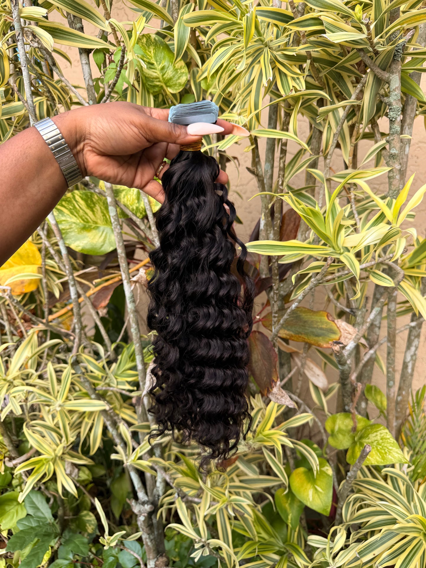 Deep Wave Curly Tape-In Extensions