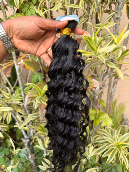 Deep Wave Curly Tape-In Extensions
