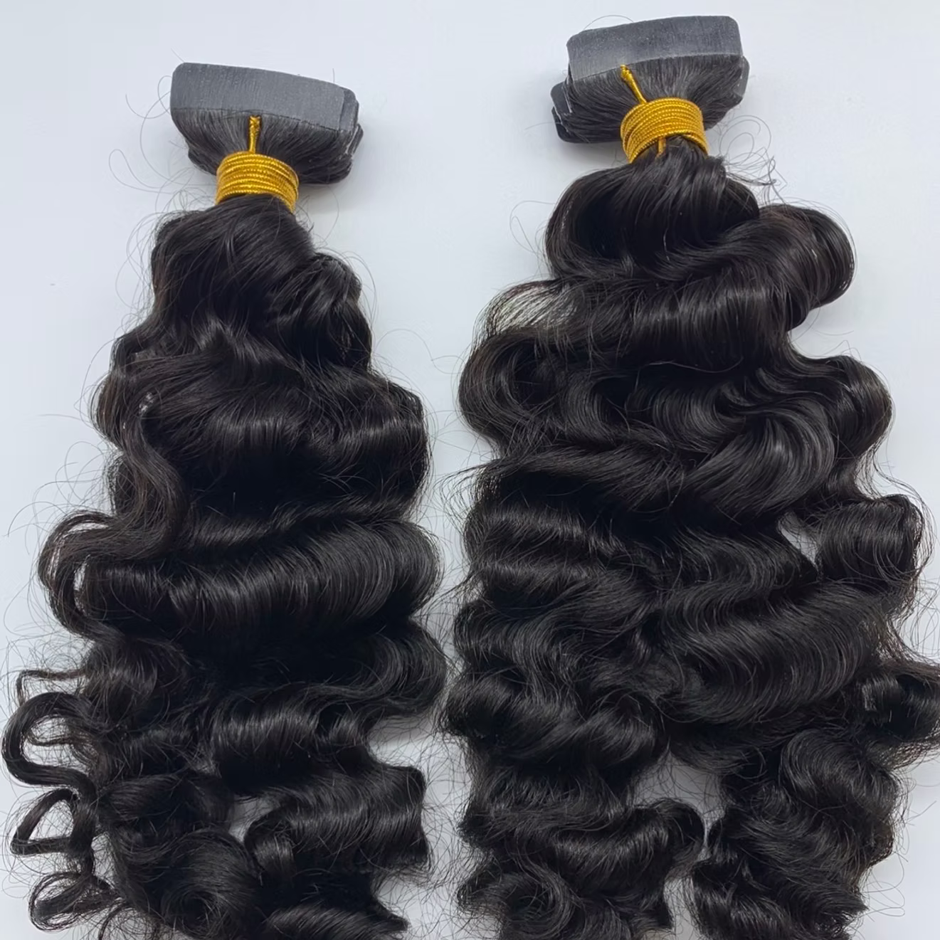 Deep Wave Curly Tape-In Extensions